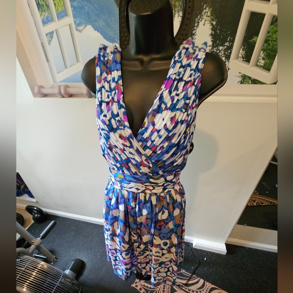 Impulse Michael Williamson for Macy's  Multi Colored Dress - Size 10 - NWT Fits